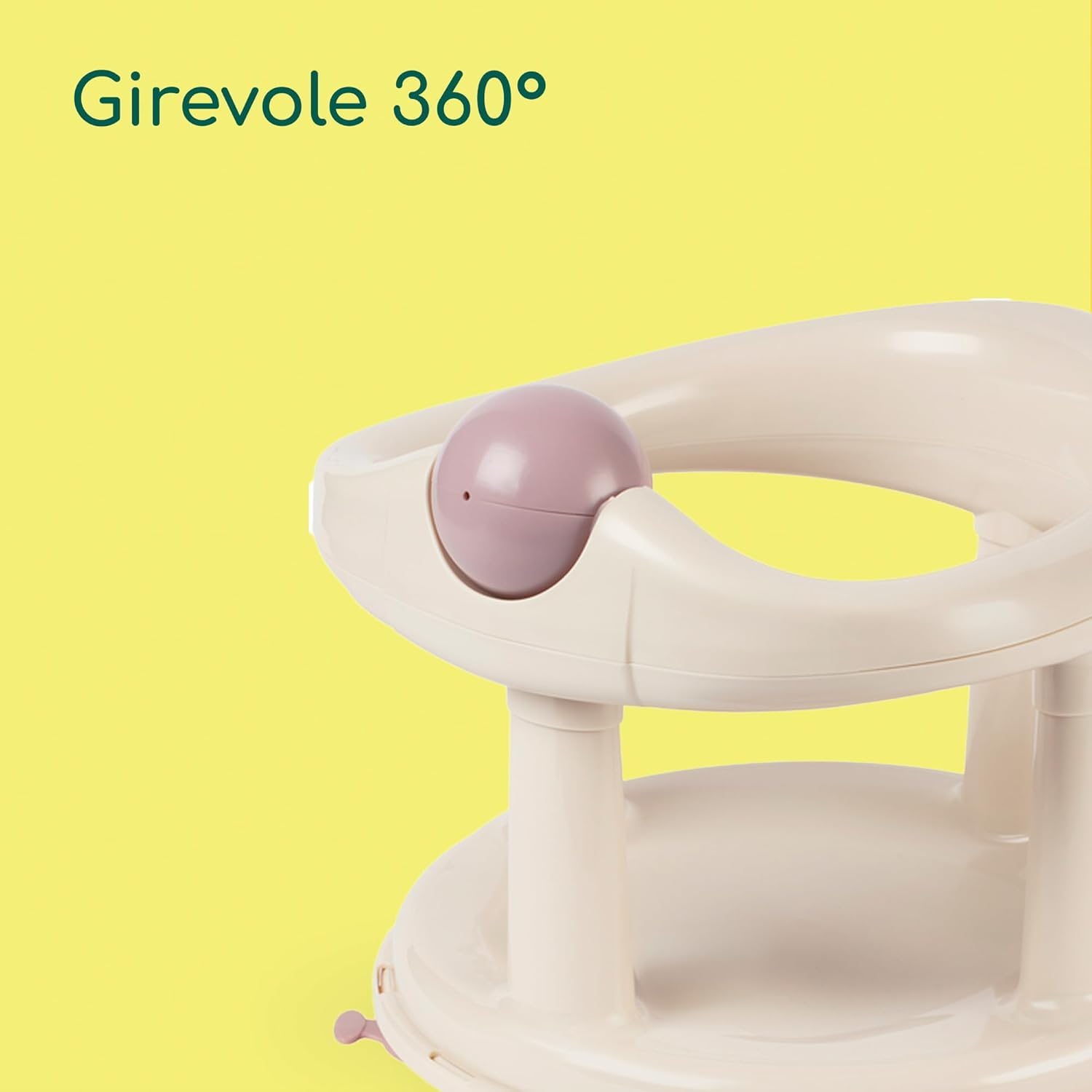 Bebé Confort Seggiolino Bagnetto Girevole Beige 360°