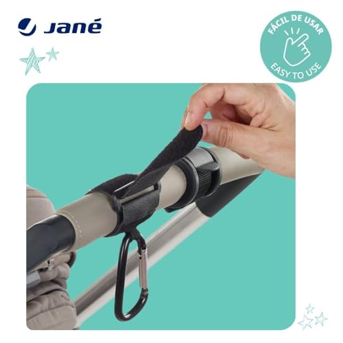 Jane ganci passeggino moschettoni universali 2 pezzi