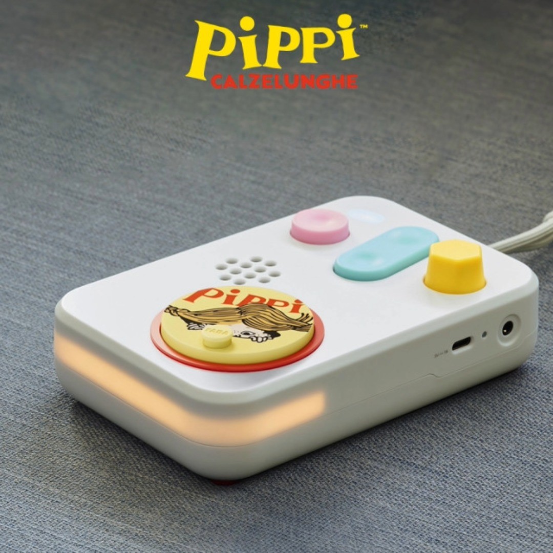 Faba Pippi Calzelunghe disco sonoro racconto