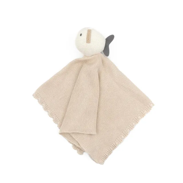 Bamboom Fish doudou in maglia di bambù