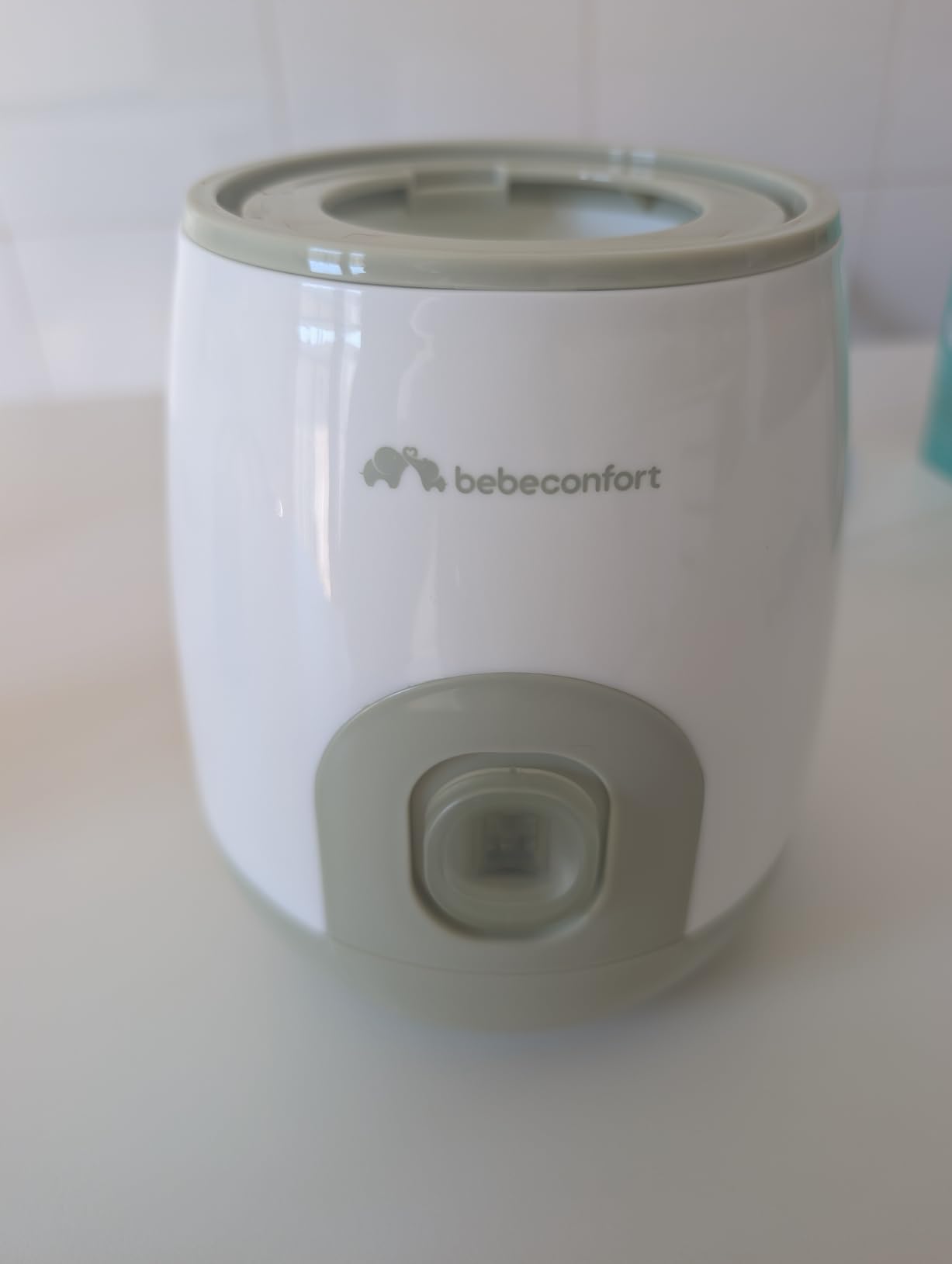 Bebé Confort Express scaldabiberon elettrico bianco verde oliva