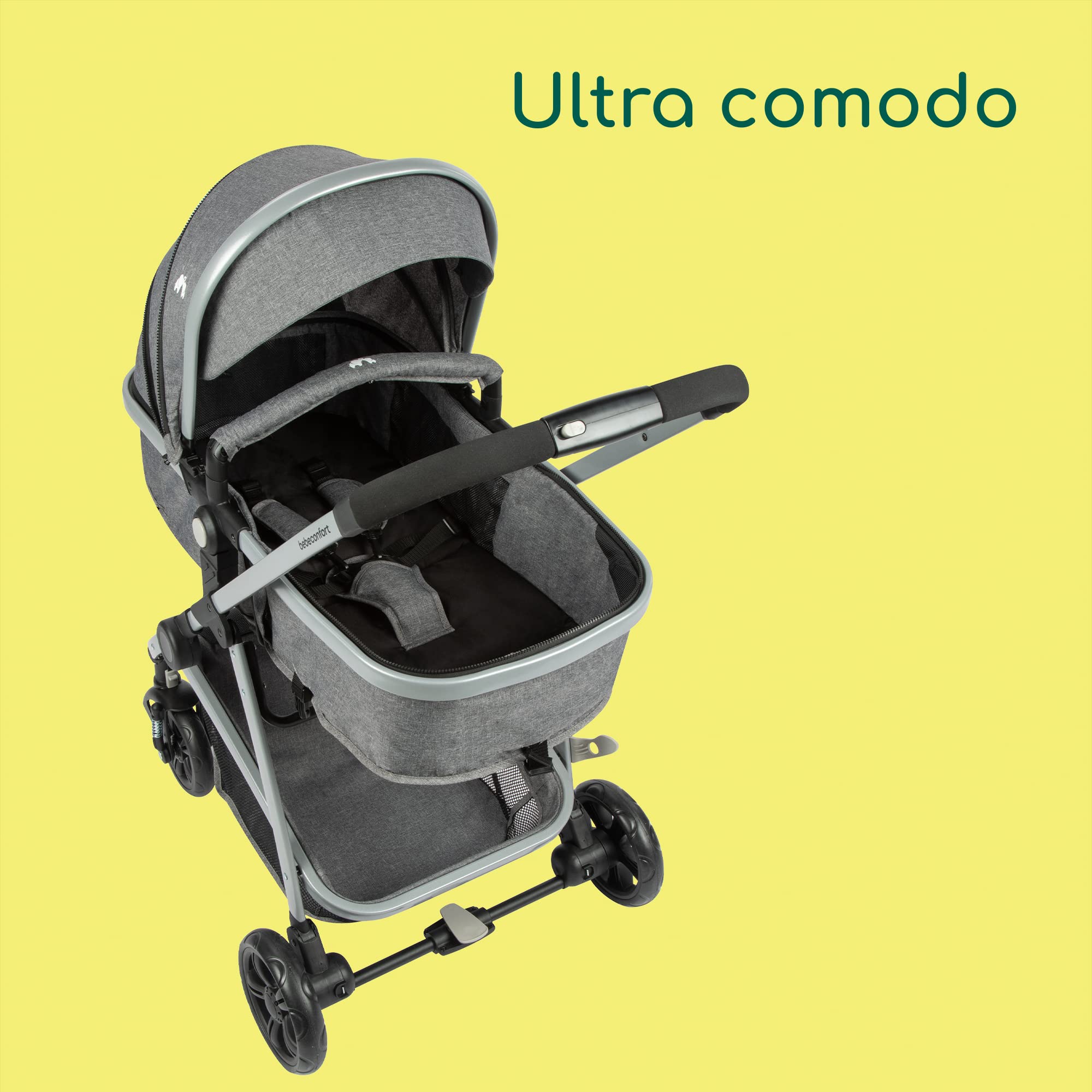 Bebé Confort Hello 3 in 1 trio passeggino Black Chic navicella