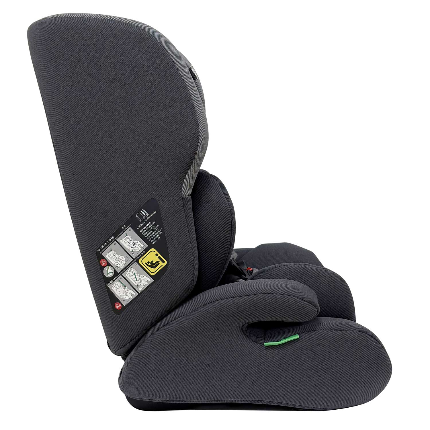 Wonderlife Lipari 76/150 cm Seggiolino Auto Dark Grey