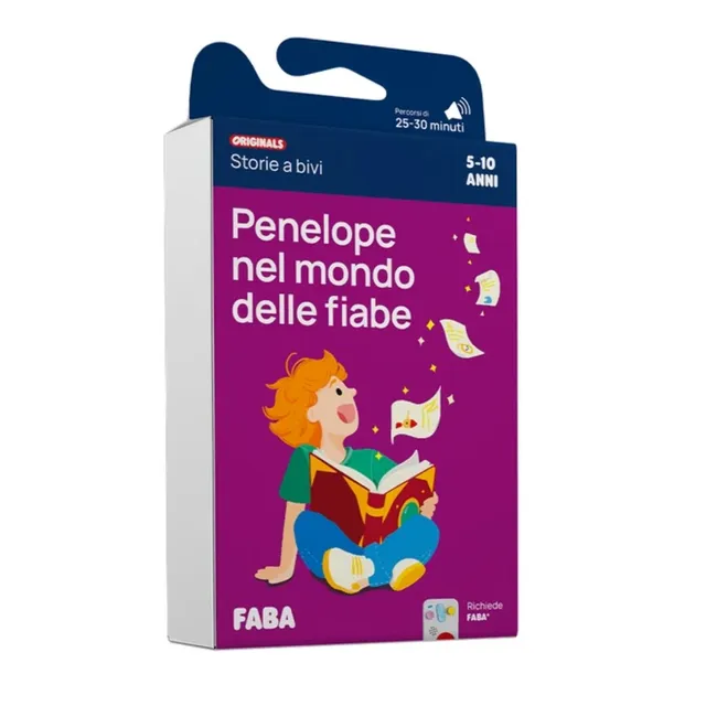 Faba Storie a Bivi Penelope Mondo Fiabe Personaggio Sonoro Interattivo
