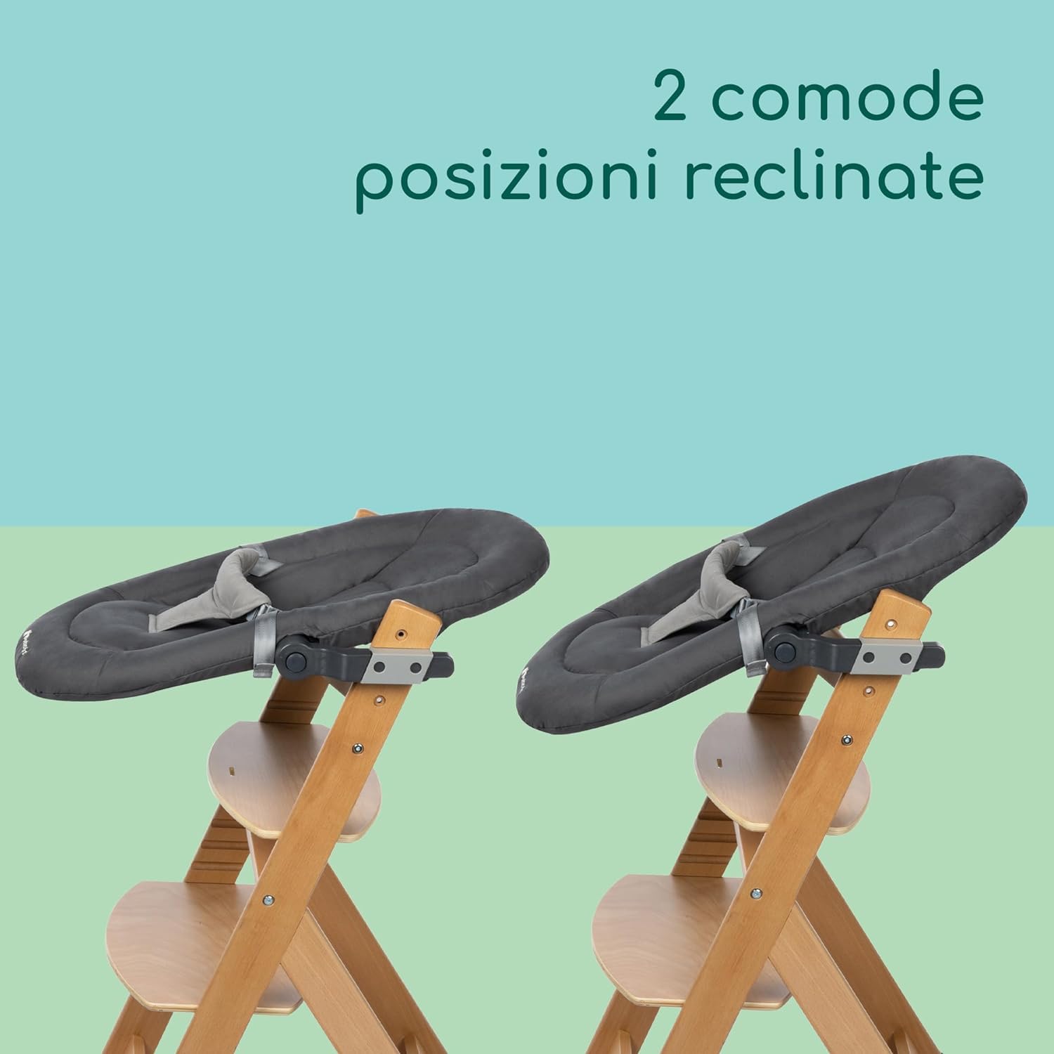 Bebé Confort Timba Baby 2 in 1 Sdraietta Tinted Graphite