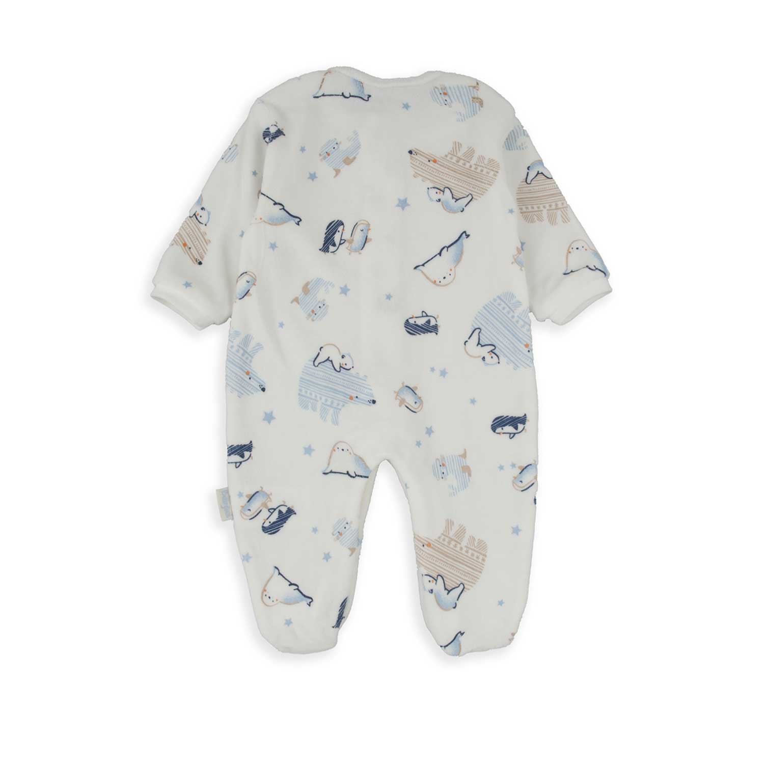 Wonderlife Nordic Adventures 250057 tutina vellutata con piedini