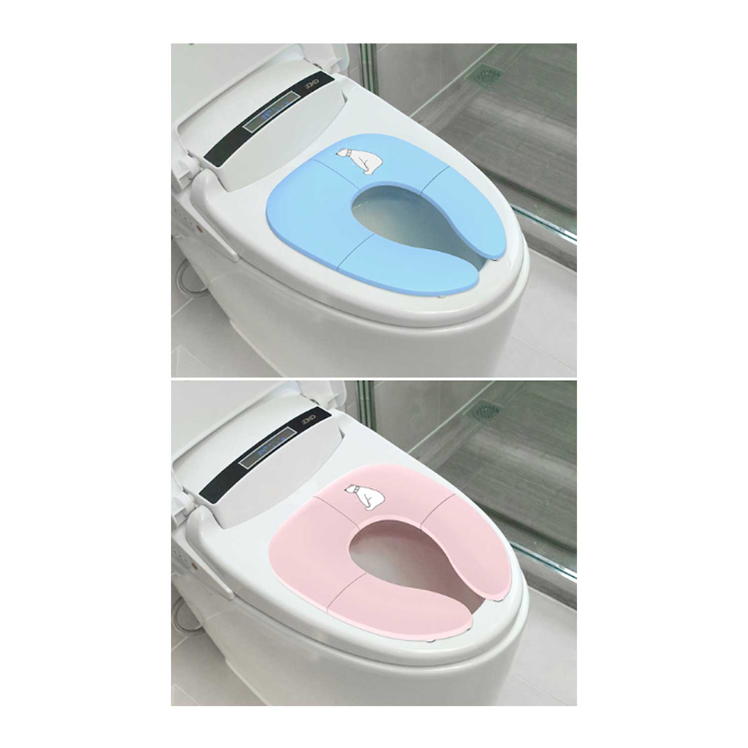 Wonderlife Riduttore WC pieghevole seggiolino water antiscivolo