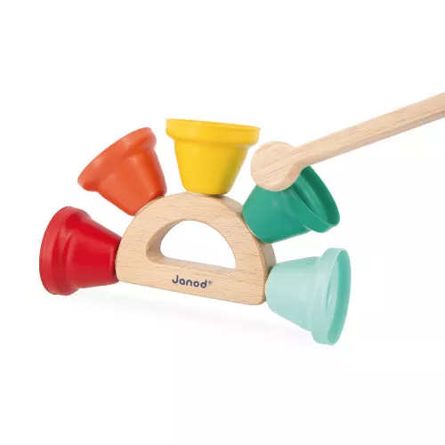 Janod Gioia campanelle musicali bambini in legno 18 mesi