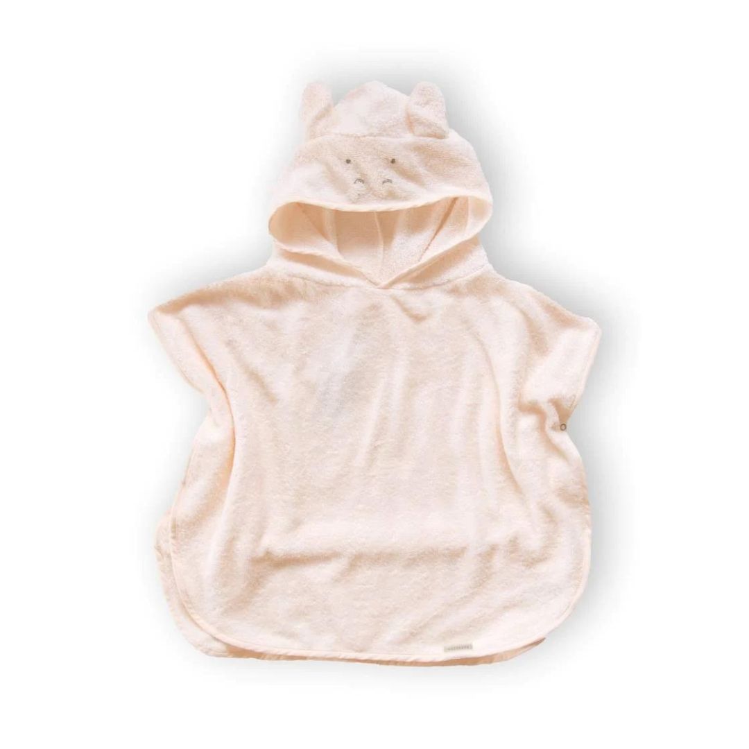 Bamboom Poncho Hippo accappatoio bambù Water Peach 114