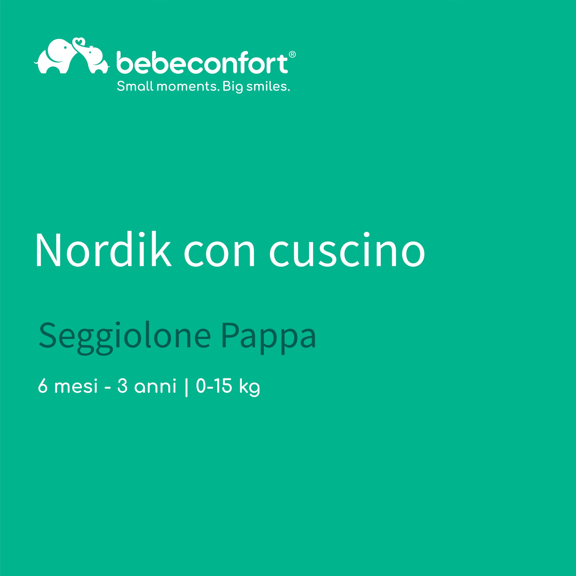 Bebé Confort Nordik Seggiolone Legno Natural Geometric