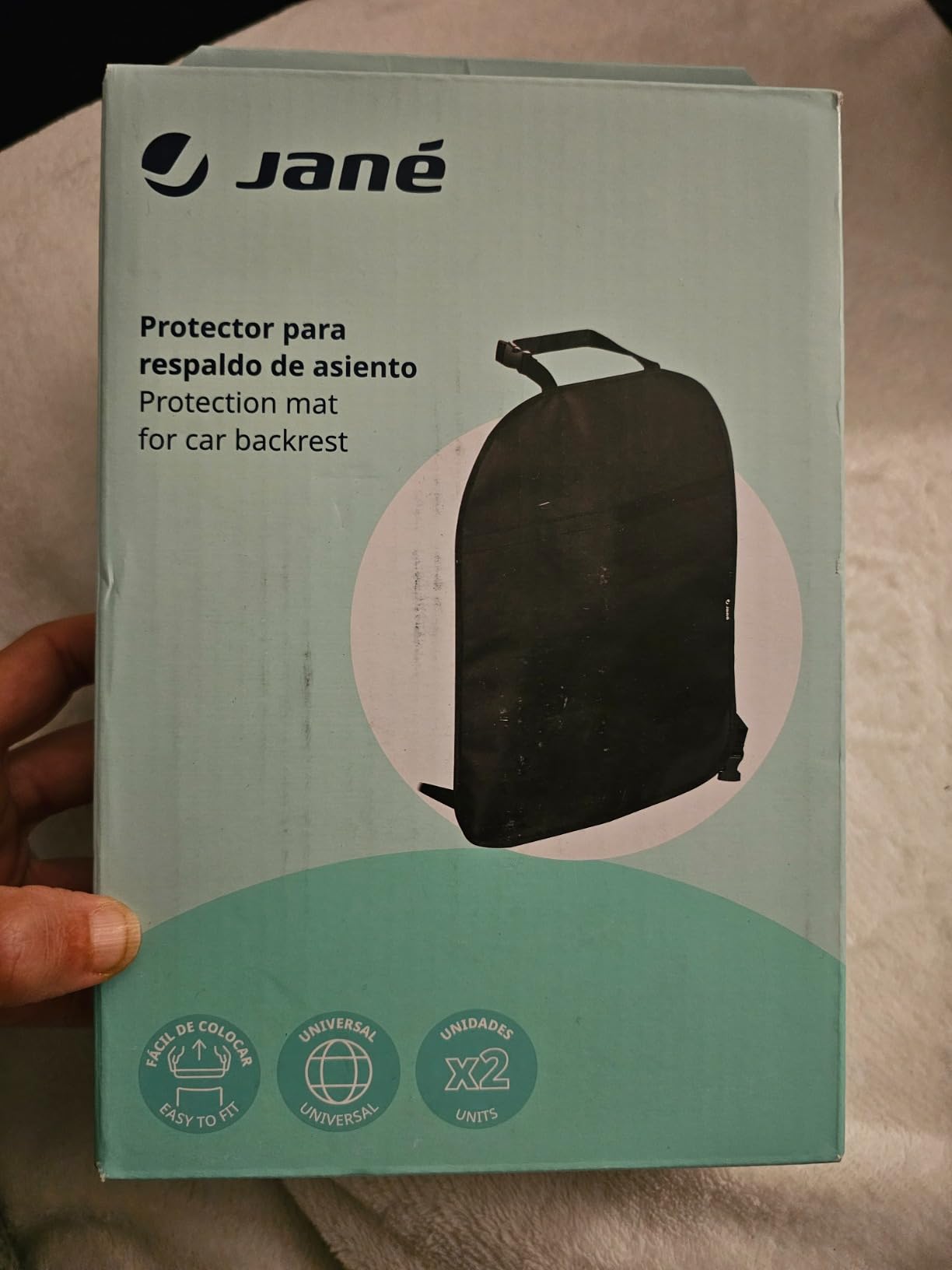 Jané Protezione Schienale Auto Universale Set 2 Pezzi
