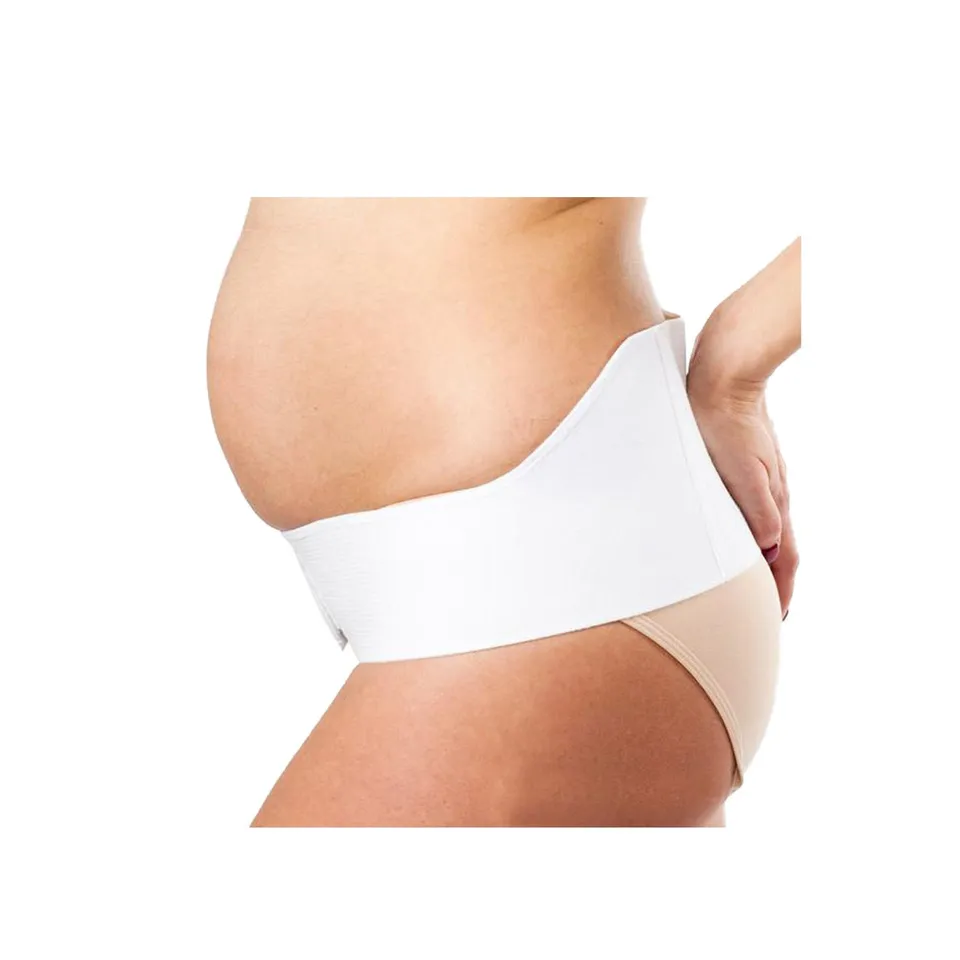 Mysanity P81199 fascia gravidanza bianca sostegno lombare
