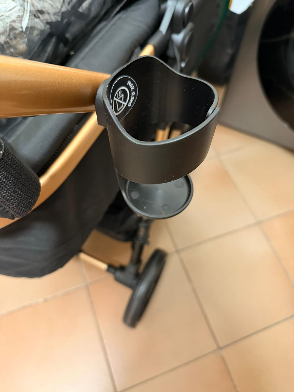Bebé Confort Zaria Trio passeggino 3 in 1 nero oro i-Size