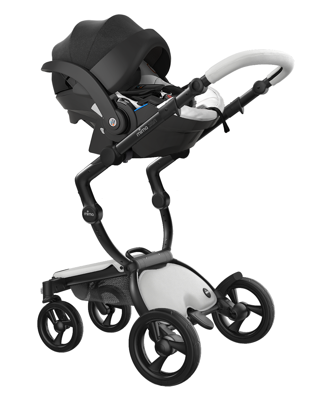 mima xari adattatore seggiolino auto travel system