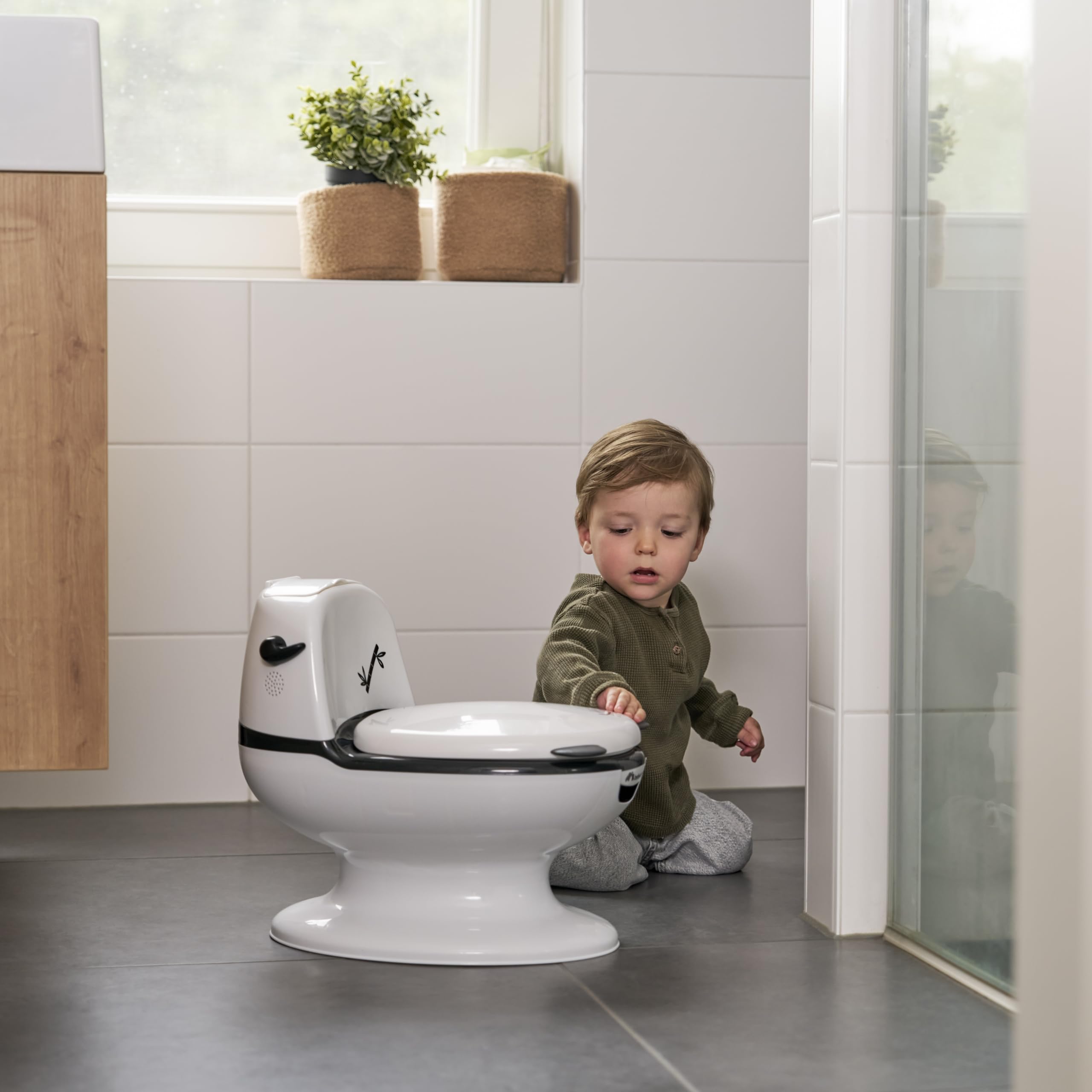 Bebé Confort Mini WC vasino Panda con scarico sonoro
