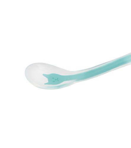 Bebé Confort Set 2 Cucchiai Silicone Morbido Primi Pasti