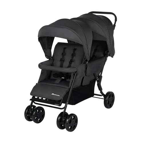 Bebé Confort Teamy passeggino gemellare Mineral Graphite doppio