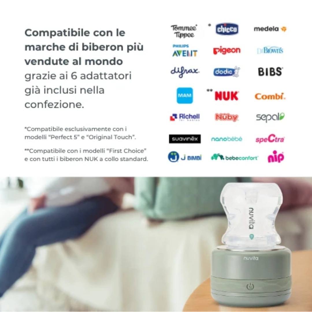 Nuvita Warm70 1166 scaldabiberon portatile batteria