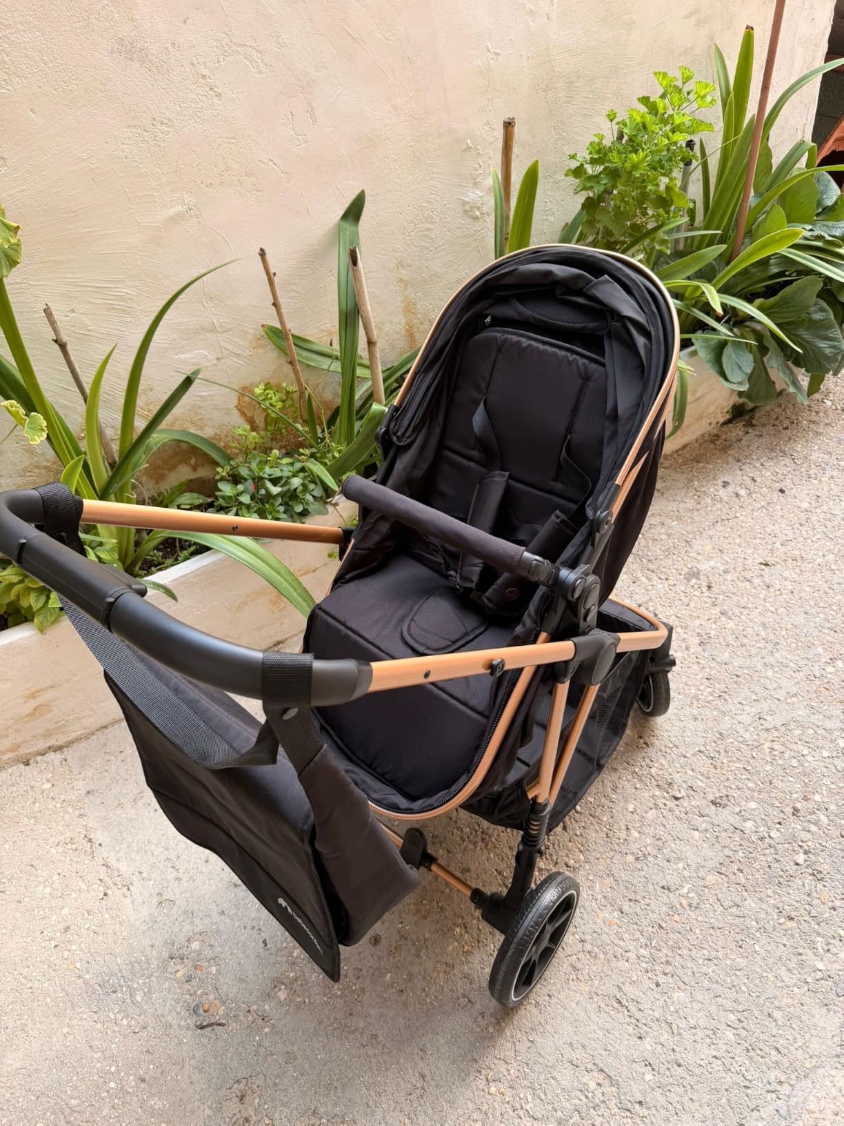 Bebé Confort Zaria Trio passeggino 3 in 1 nero oro i-Size