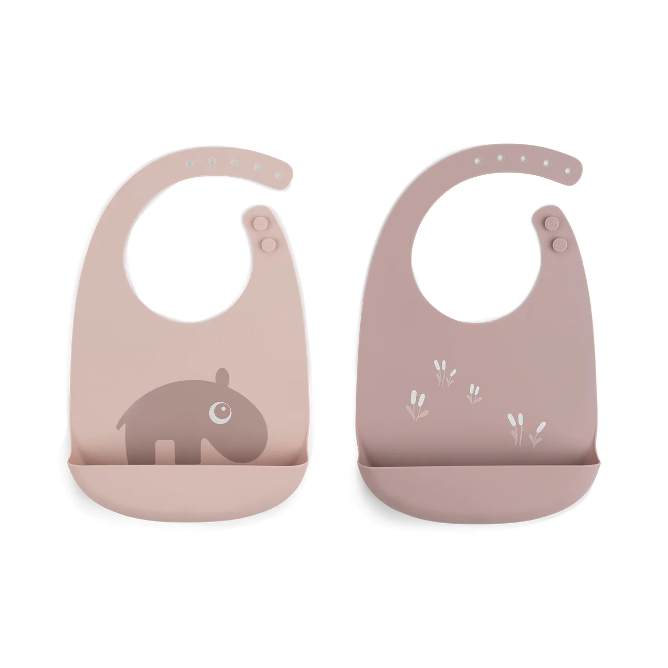 Done by Deer set 2 bavagli silicone con tasca