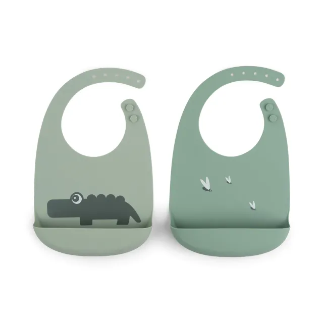 Done by Deer set 2 bavagli silicone con tasca