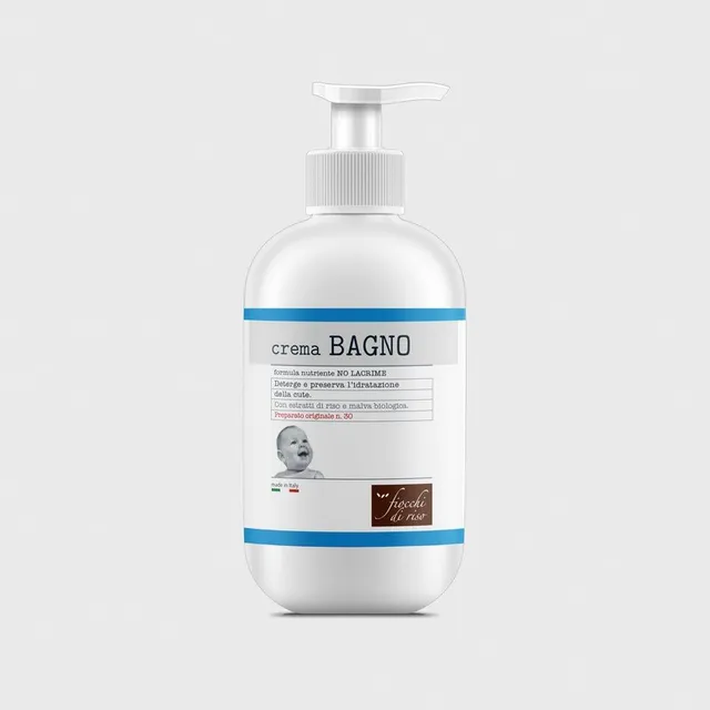 Fiocchi di Riso crema bagno 400ml no lacrime neonato