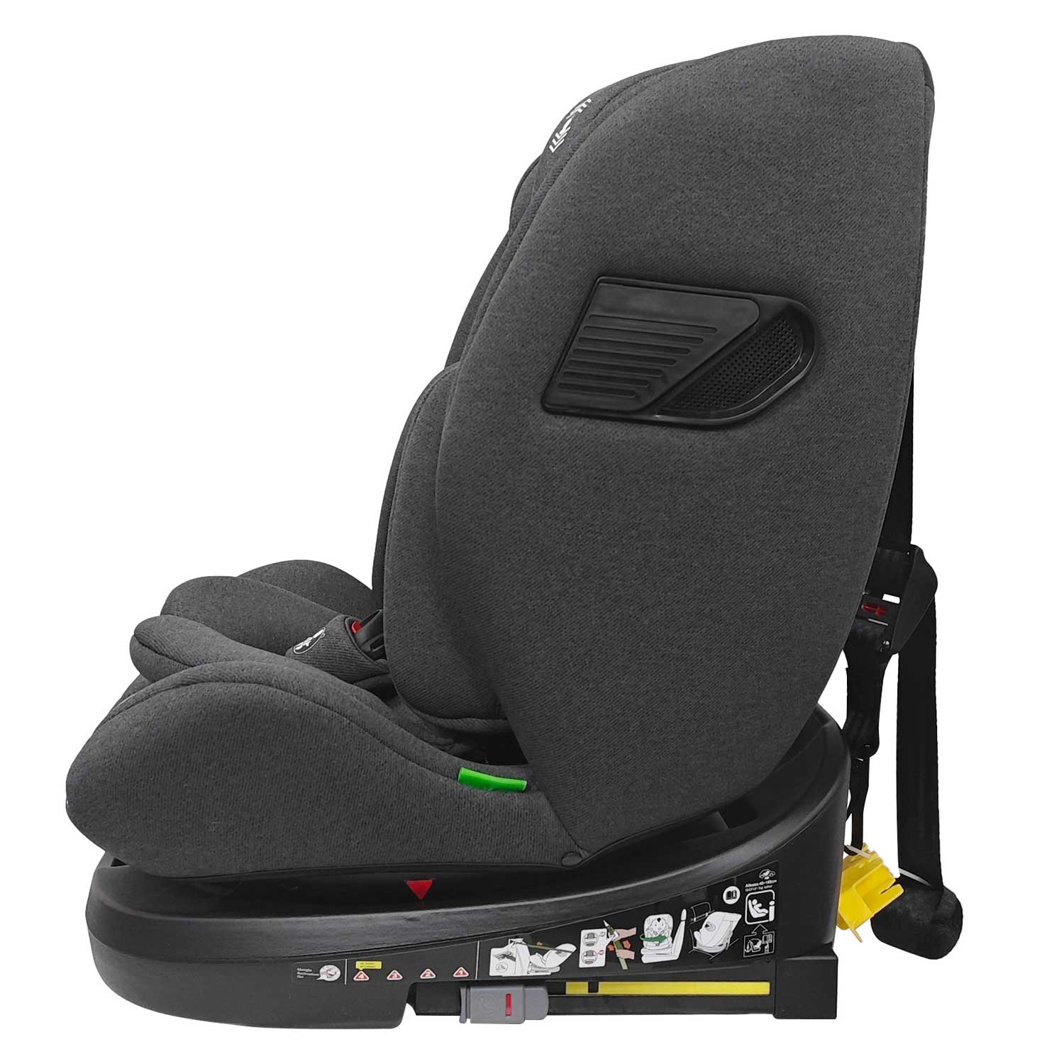 Wonderlife Cortina 360 i-Size Seggiolino Auto Dark Grey 40-150 cm girevole