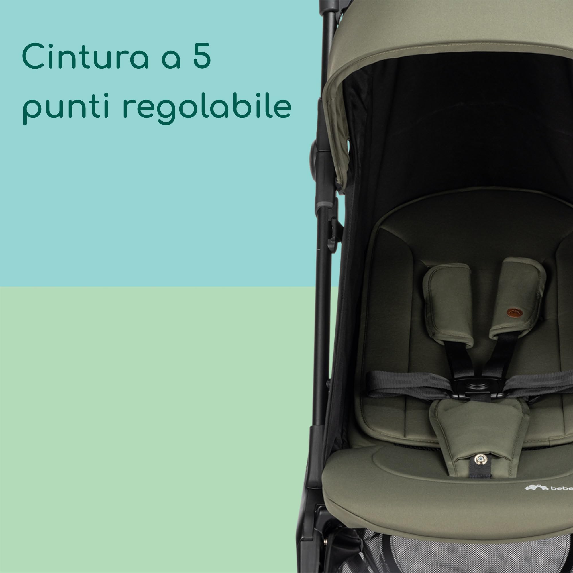 Bébé Confort Zephir Passeggino Leggero Verde 5,6 kg