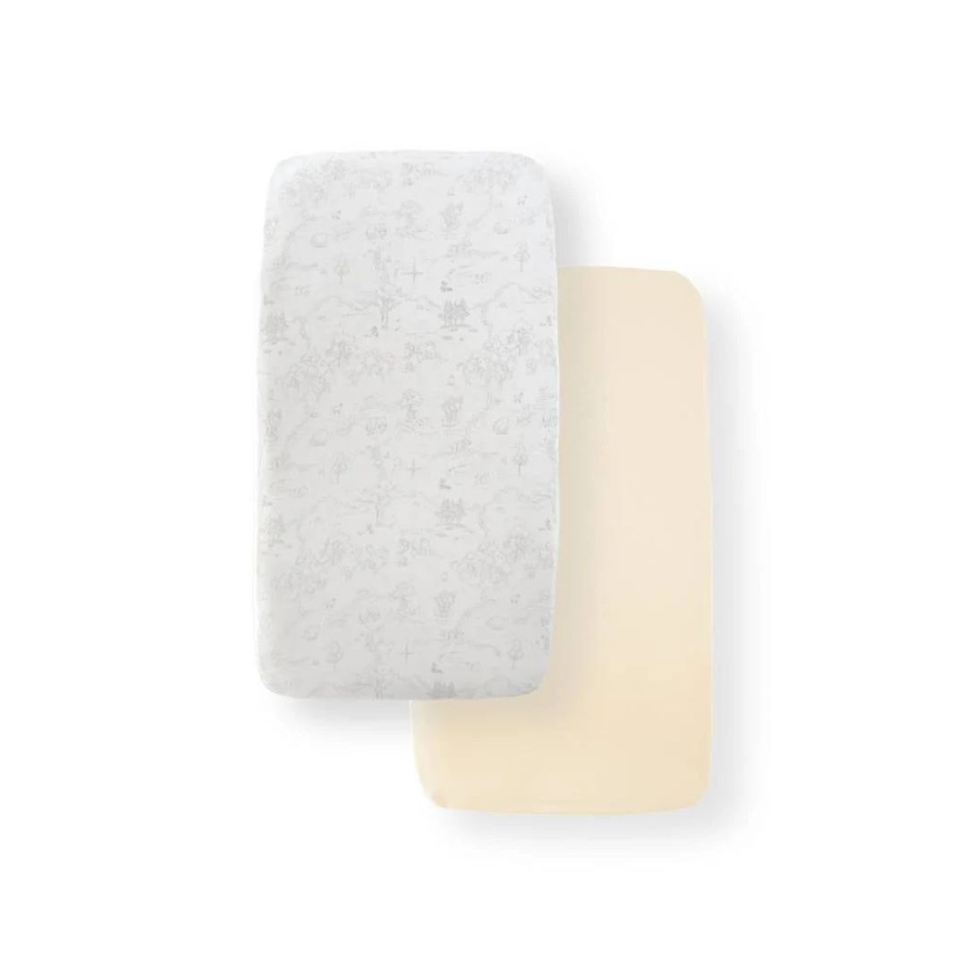 Bamboom lenzuolo con angoli 80x40 cm 2 pezzi bambù