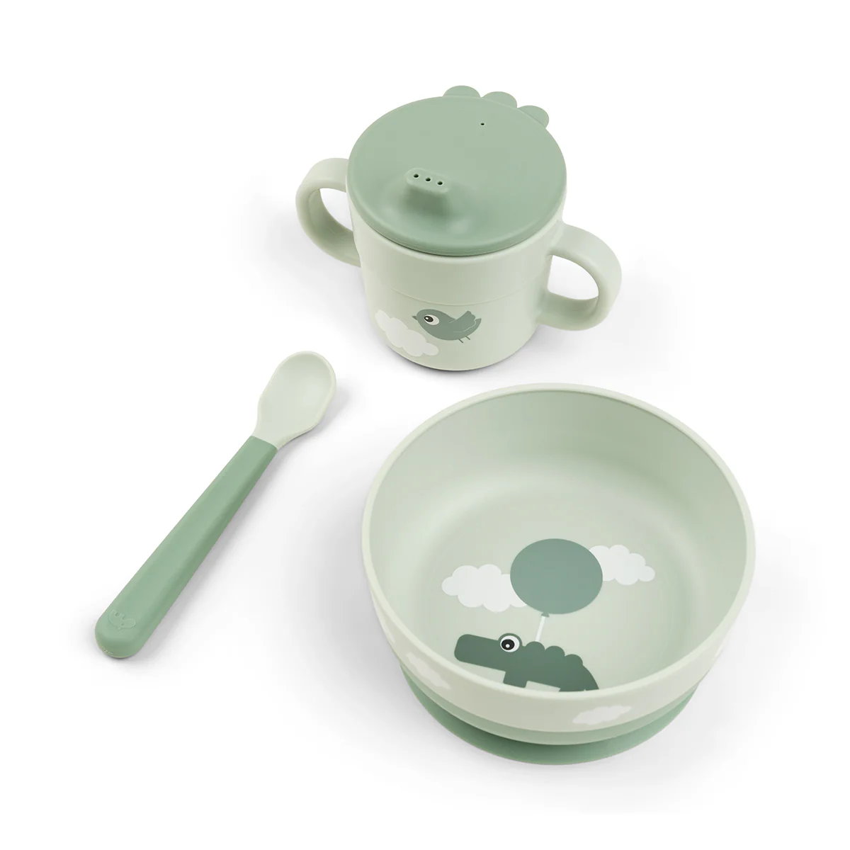 Done by Deer Foodie Happy Clouds set pappa verde