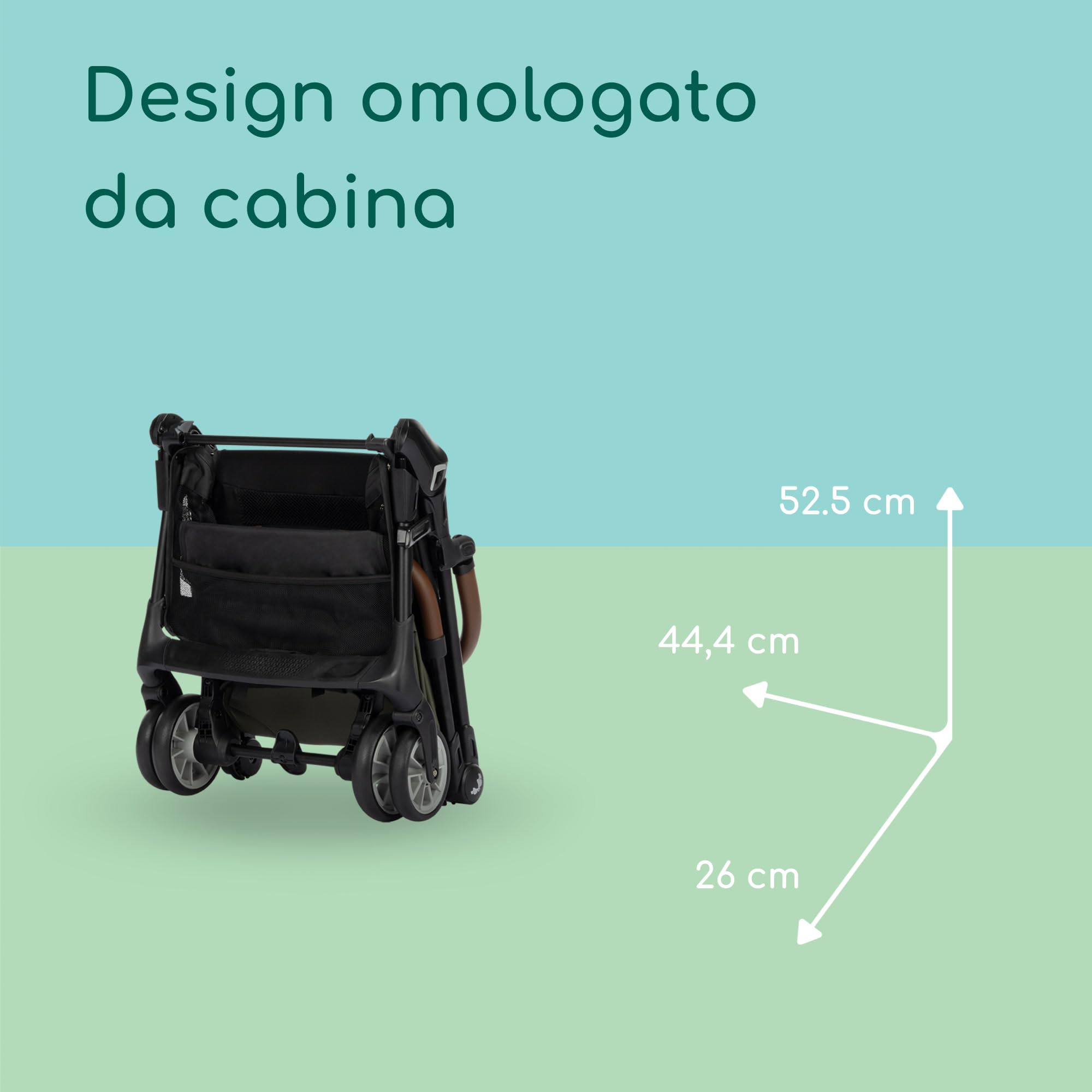 Bébé Confort Zephir Passeggino Leggero Verde 5,6 kg