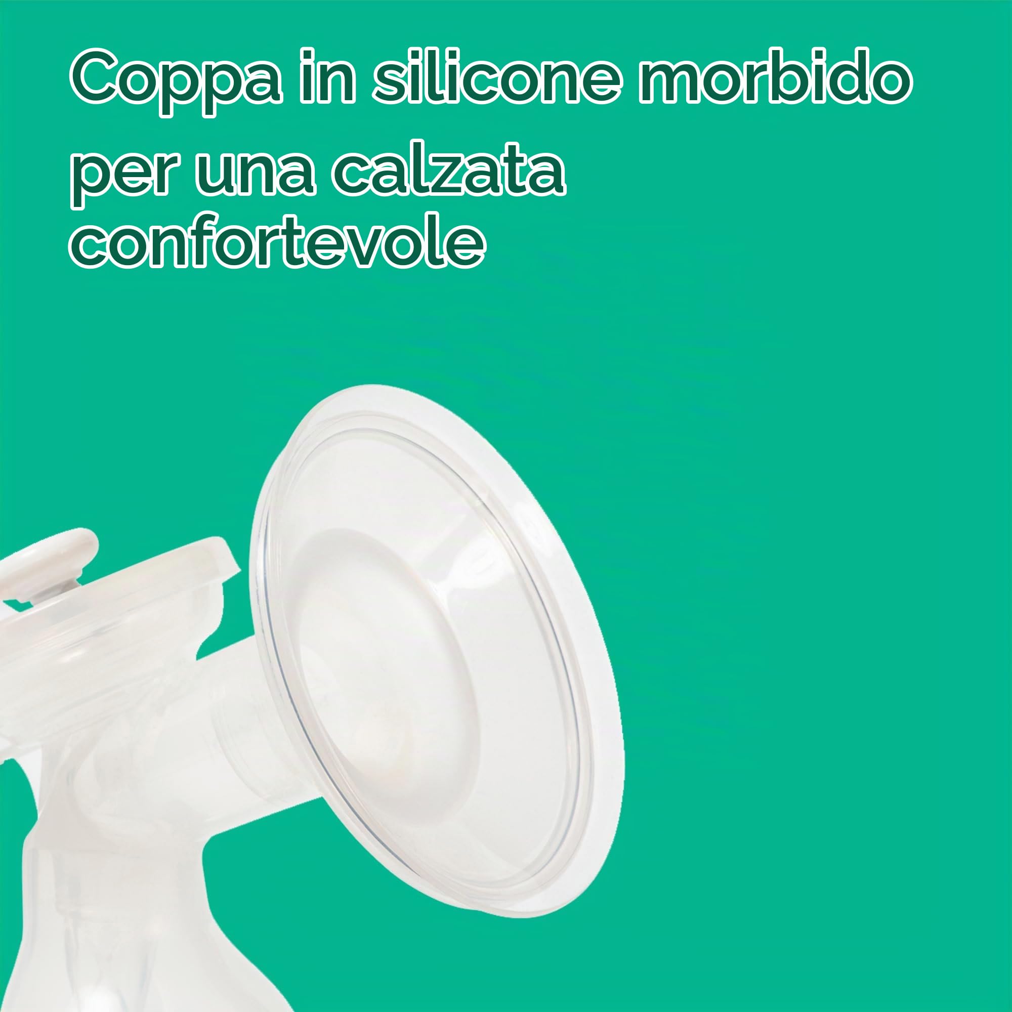 Bebé Confort Tiralatte Manuale Silicone Sand con Biberon