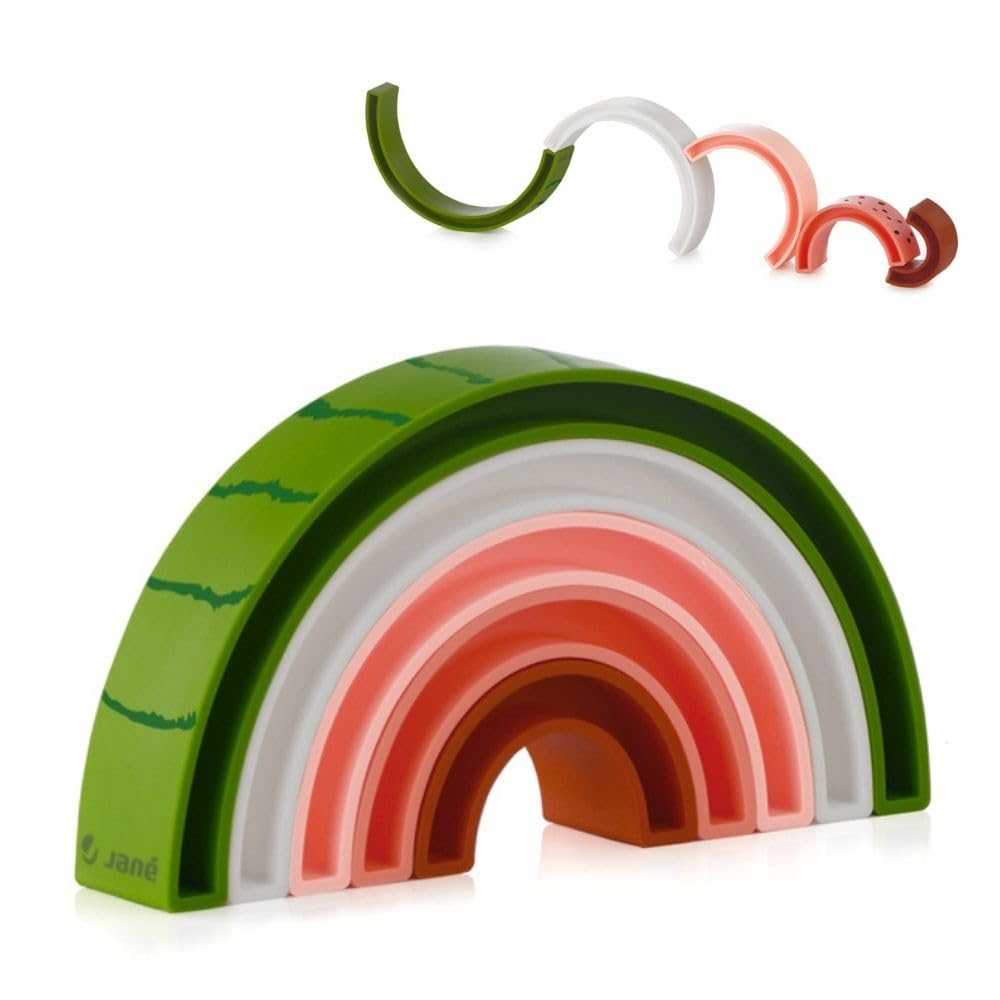 Jané Gioco Impilabile Silicone Bambino Tropic Montessori