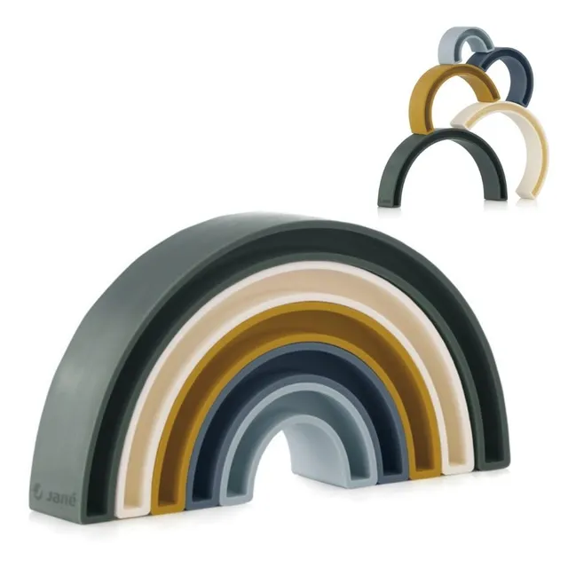 Jané Gioco Impilabile Silicone Bambino Tropic Montessori