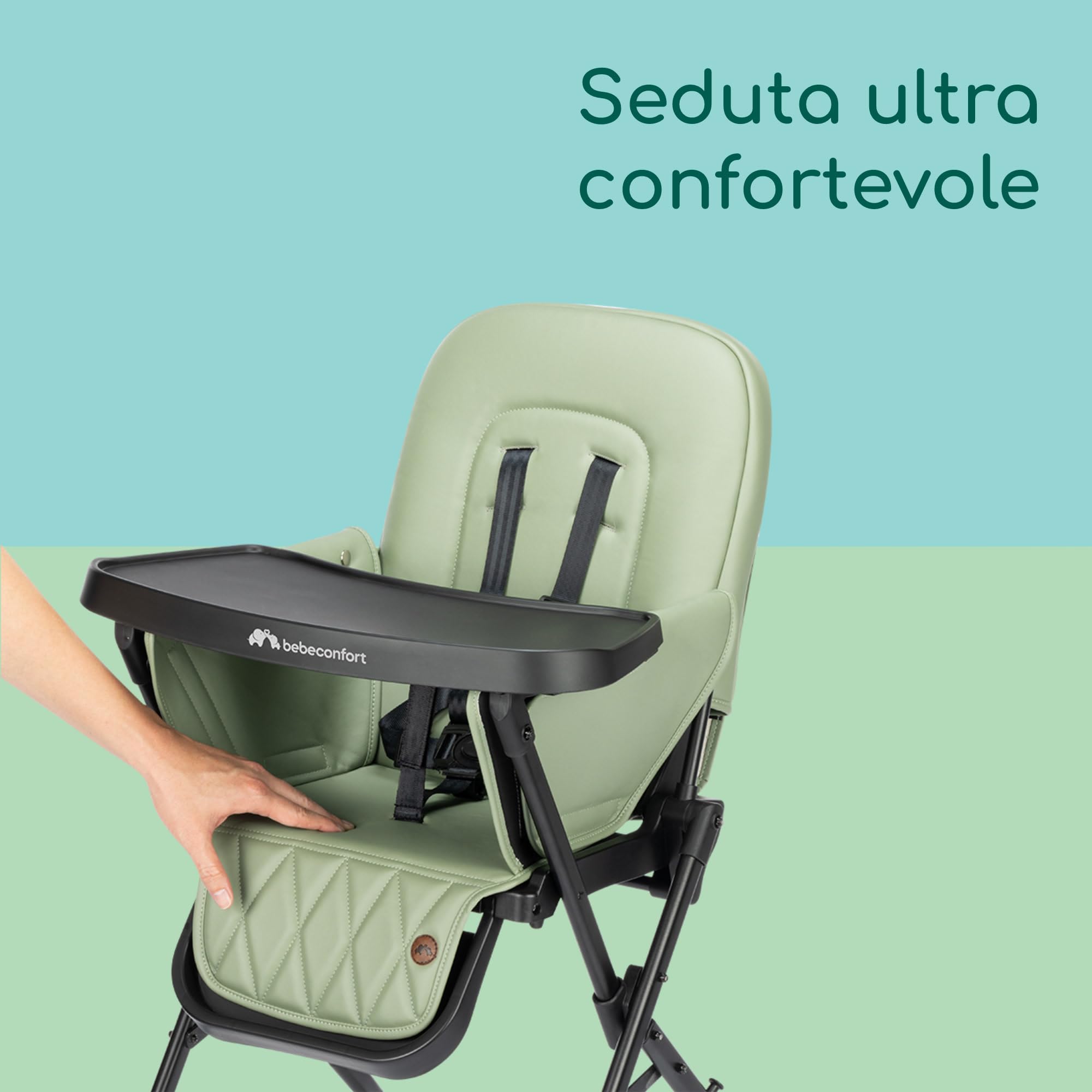 Bebé Confort Mallow seggiolone pappa Mineral Green 15 kg