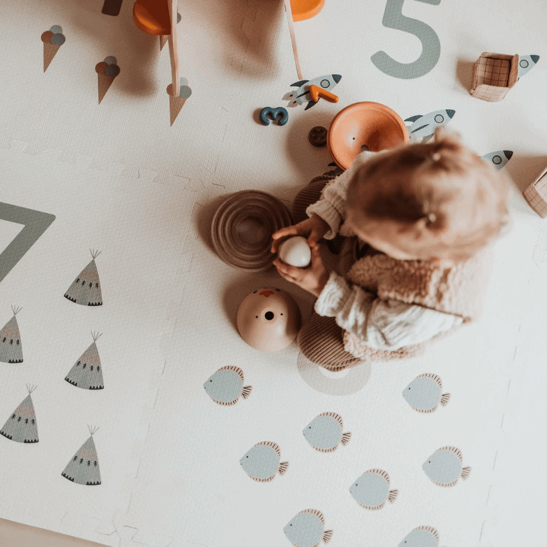 Play&Go EEVAA tappeto puzzle 180x180 cm reversibile