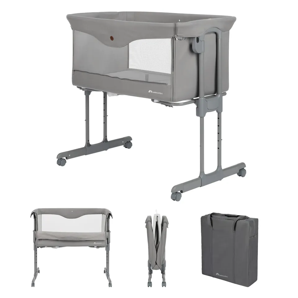 Bebé Confort Amara culla fianco letto Tinted Grey 9 kg