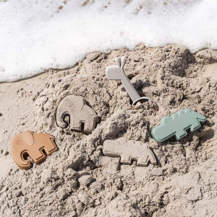 Done by Deer Sand Friends set sabbia 3 pezzi verde