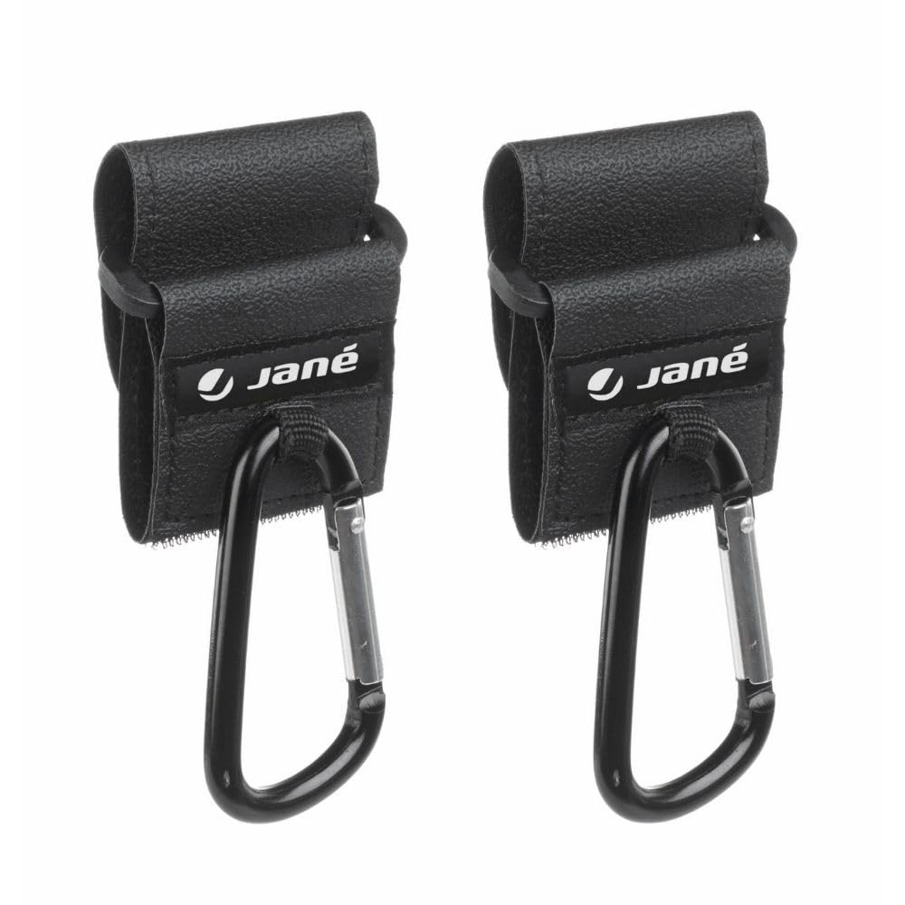 Jane ganci passeggino moschettoni universali 2 pezzi