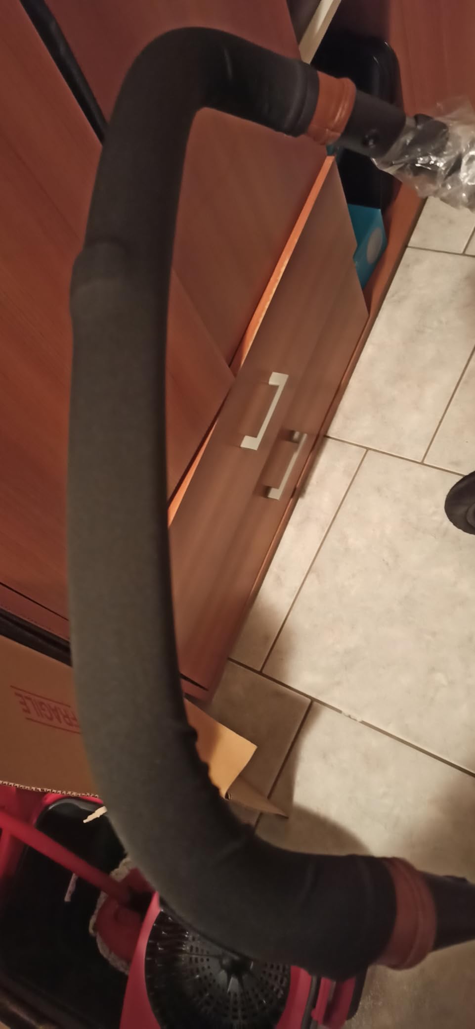 Jané coprimaniglione passeggino manico unico nero