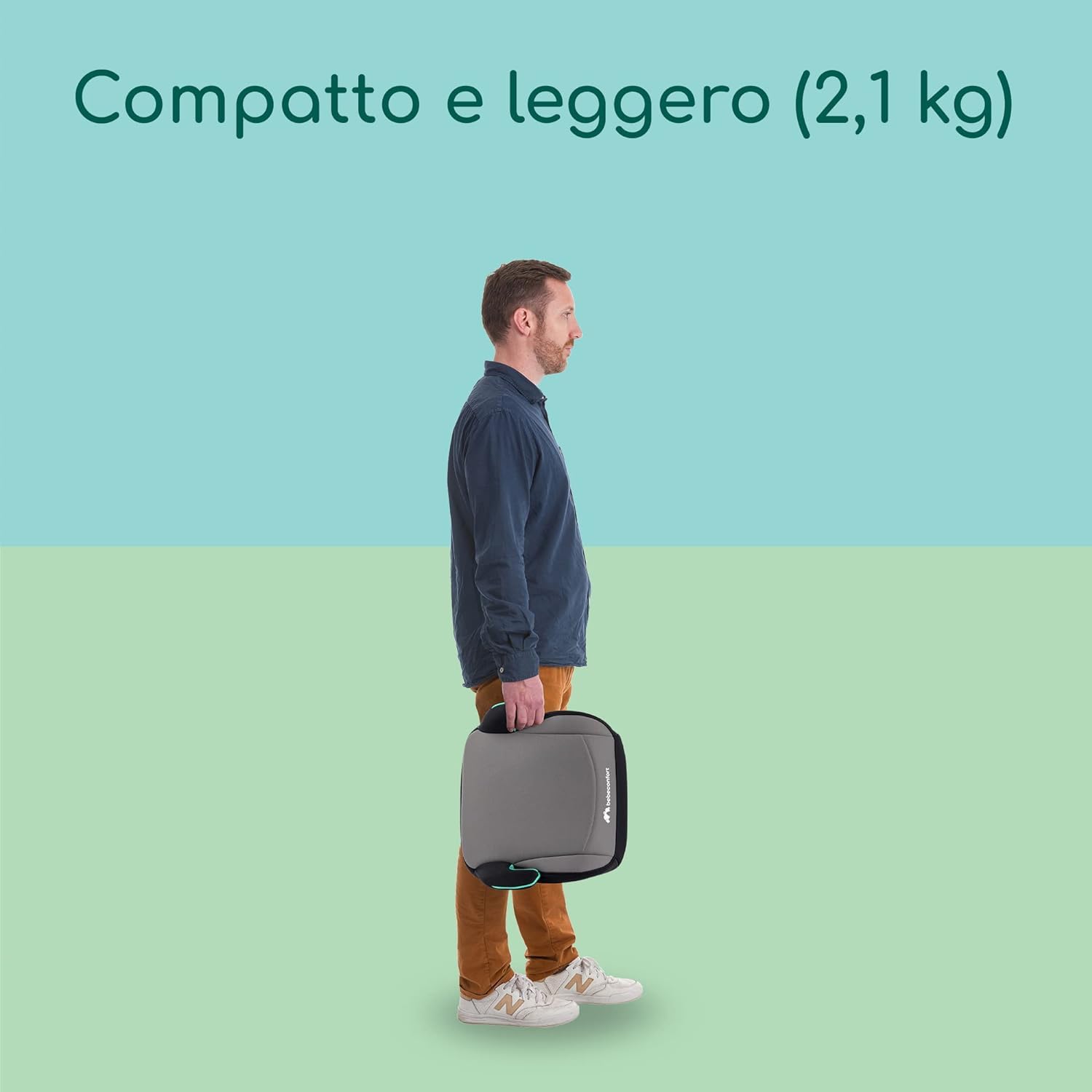 Bebé Confort Manga i-Fix Rialzo Auto Isofix Grey Mist
