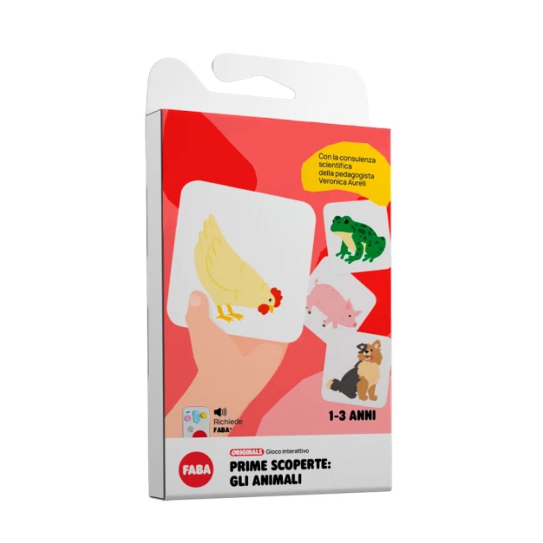 Faba Prime Scoperte Animali gioco interattivo carte