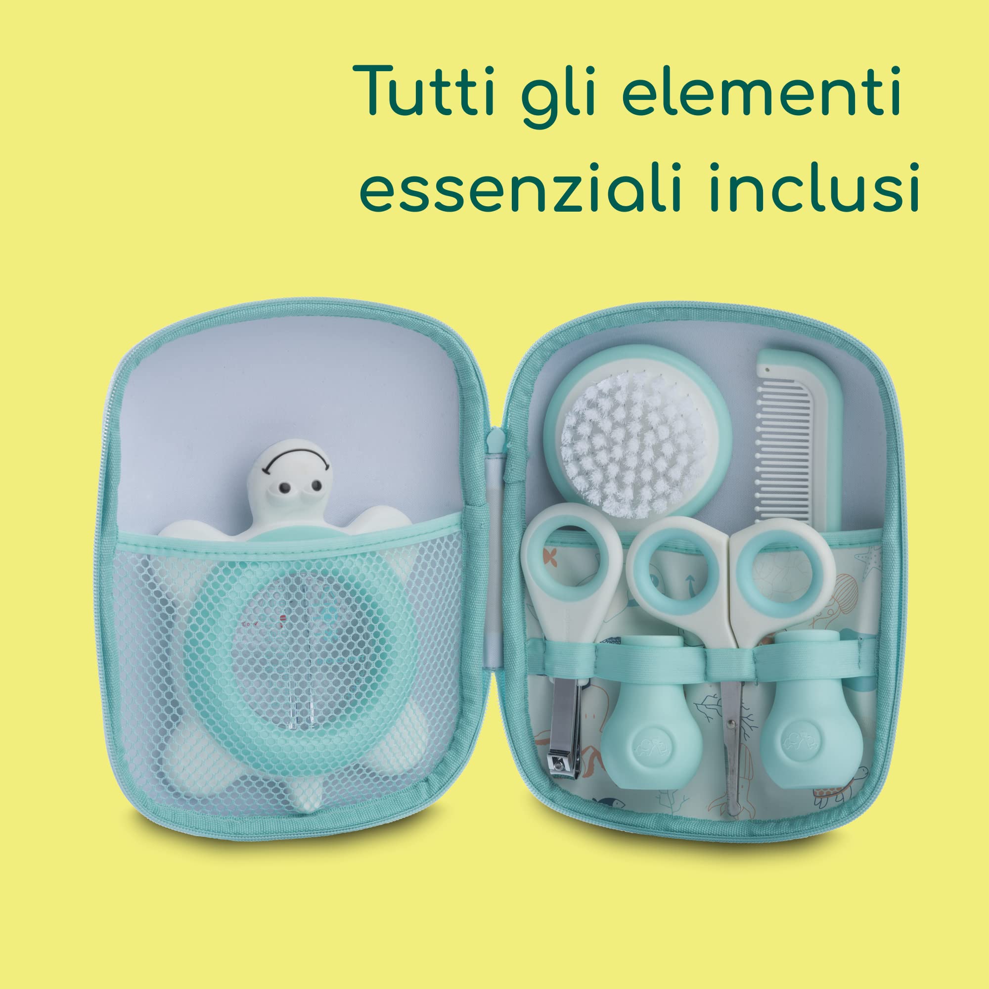 Bebé Confort Set Toilette neonato Water World blu 6 pezzi