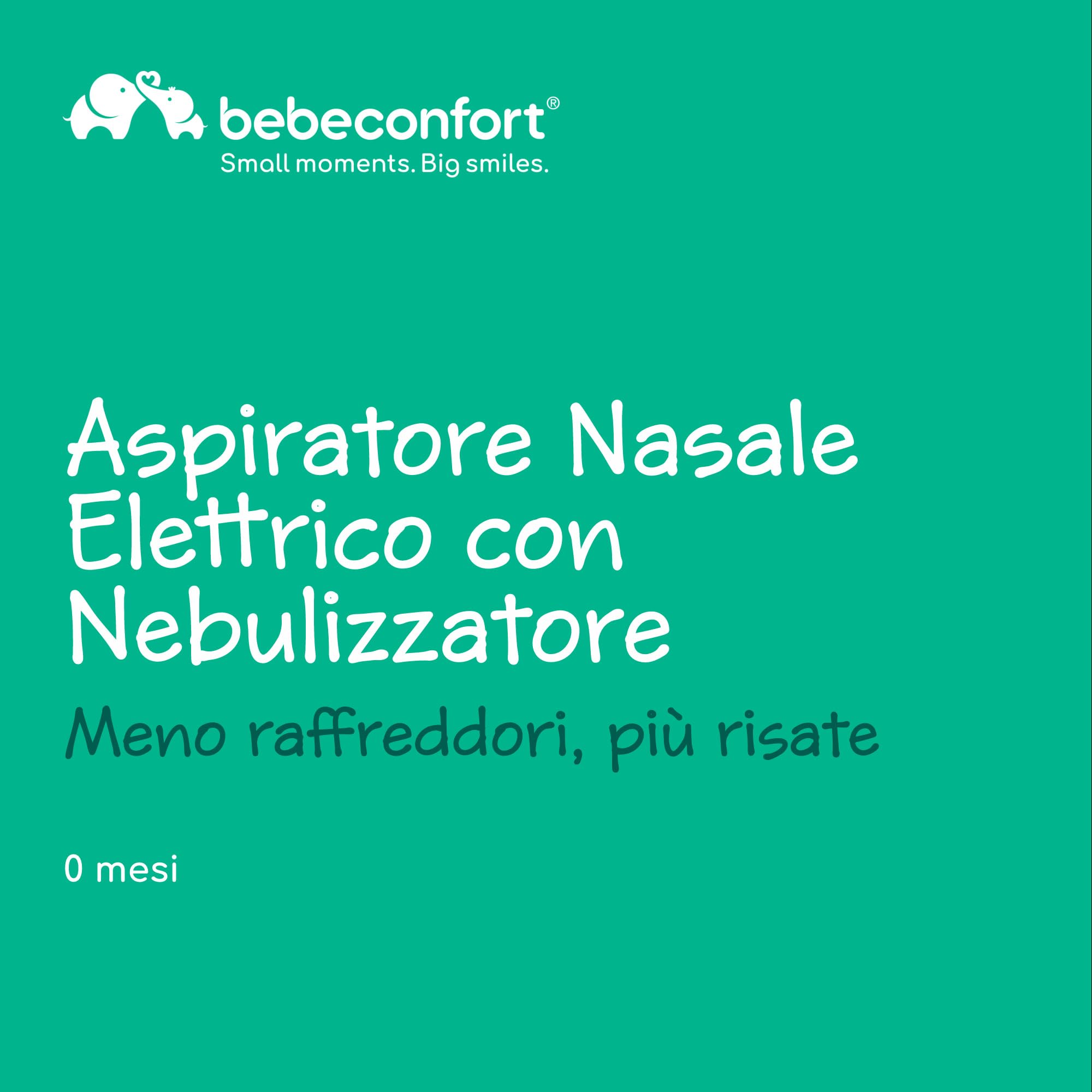 Bebé Confort Aspiratore Nasale Elettrico 2 in 1 0 Mesi+