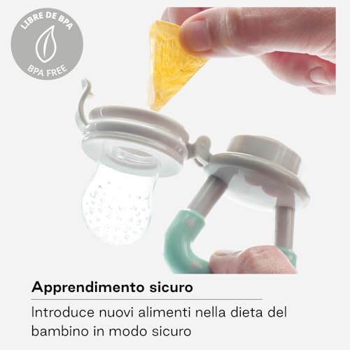 Jane alimentatore antisoffoco silicone con 3 tettarelle