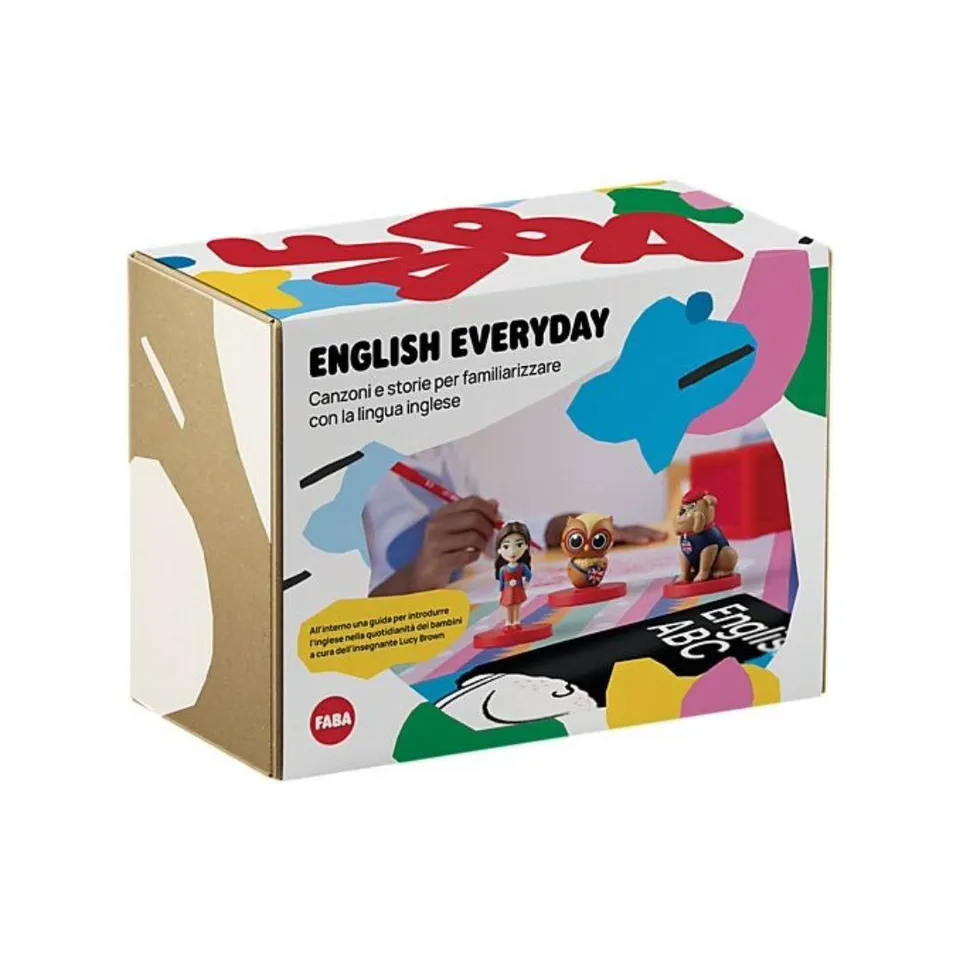Faba English Everyday kit sonoro inglese fino a 5 anni