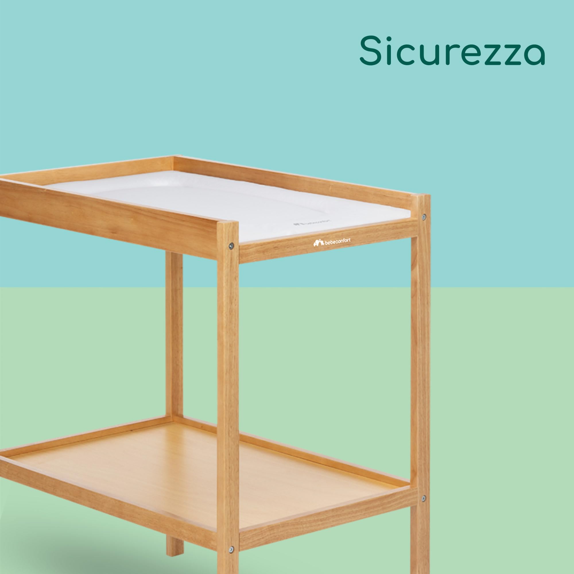 Bebé Confort Daisy fasciatoio legno naturale con materassino