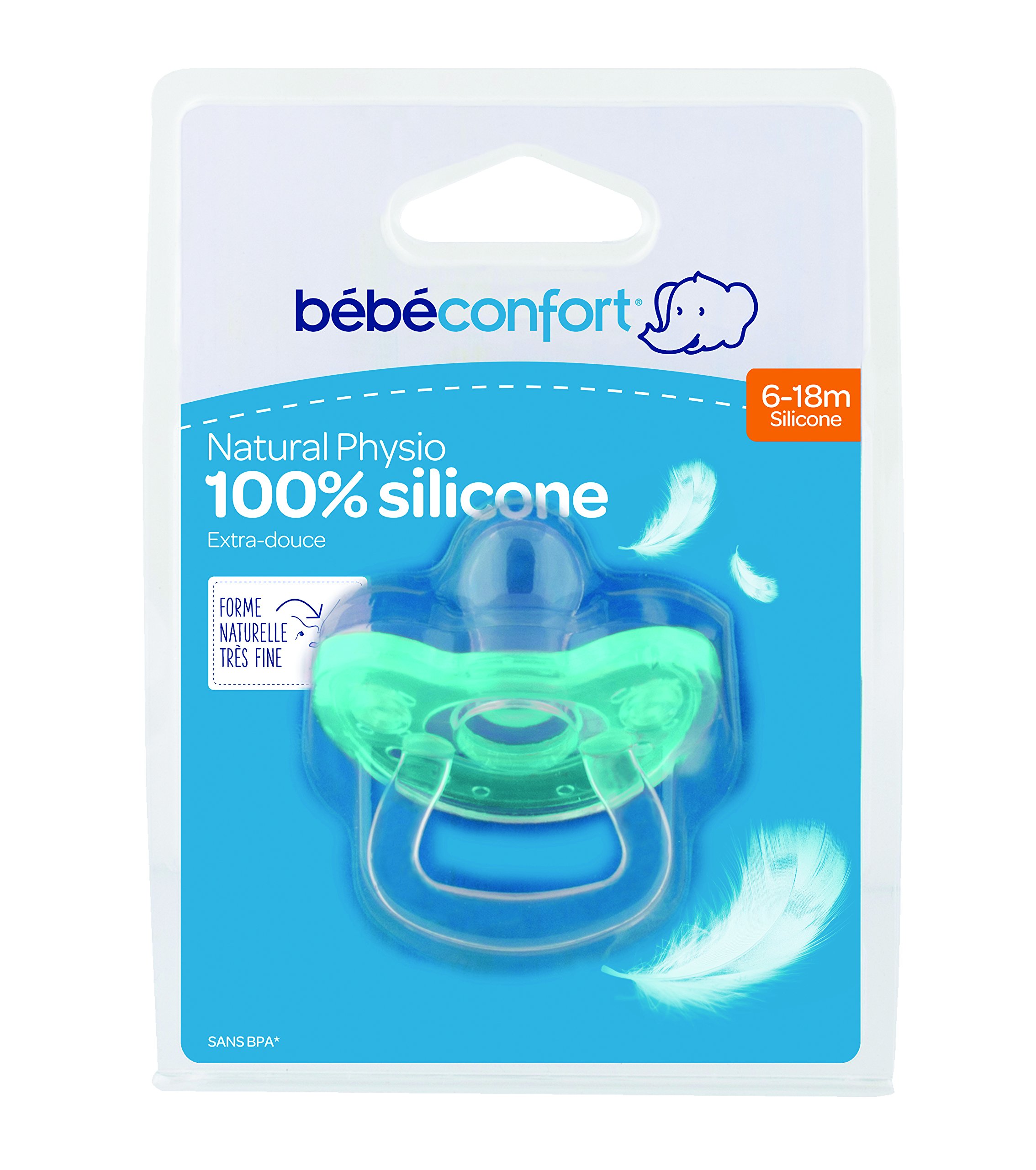 Bebé Confort Physio ciuccio silicone 6-18 mesi