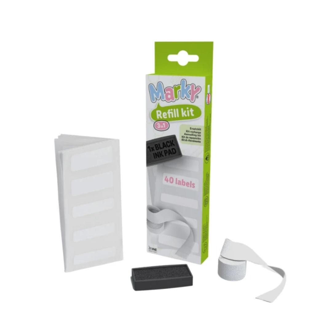 Marky 3in1 kit ricarica timbro per tessuti