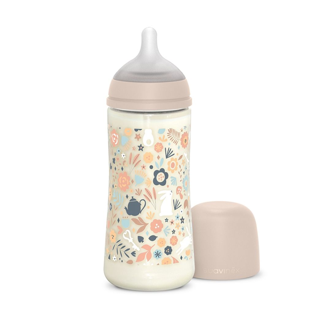 Suavinex Wonderland biberon silicone 360 ml anticolica 6m+